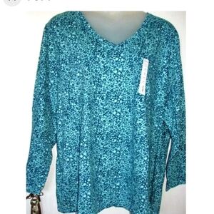 NWT Sonoma Knit Long Sleeve Top 5x
